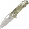 Nóż składany Kubey Knife Duroc Camo G10, Bead Blasted AUS-10 by Colin Maisonpierre (KU332J)