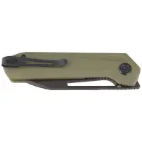 Nóż składany Kubey Knife Royal Green G10, Dark Stonewashed D2 by Colin Maisonpierre (KU321F)