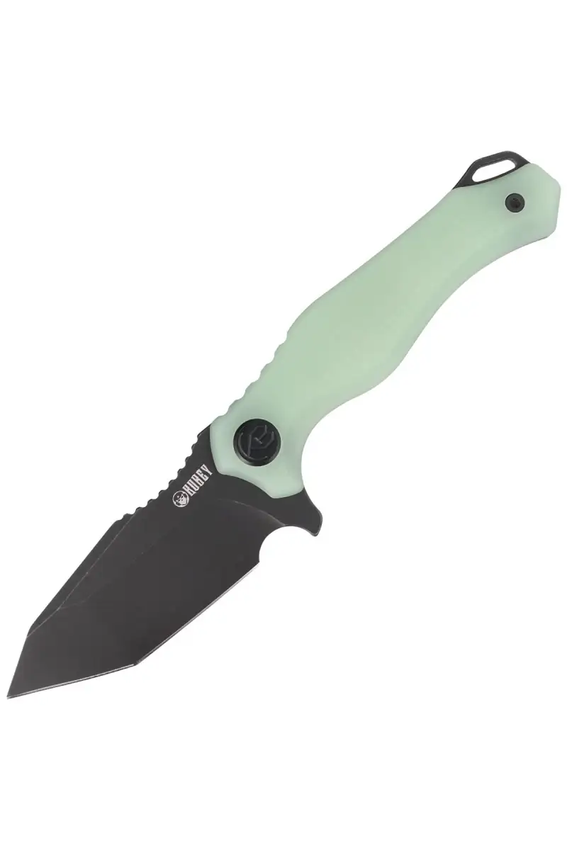 Nóż Kubey Knife Golf Jade G10, Blackwashed AUS-10 (KU230D)