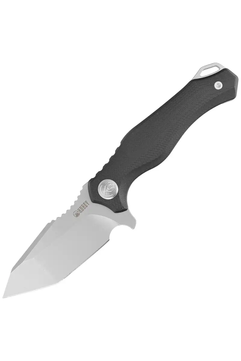 Nóż Kubey Knife Golf Black G10, Beadblasted AUS-10 (KU230C)