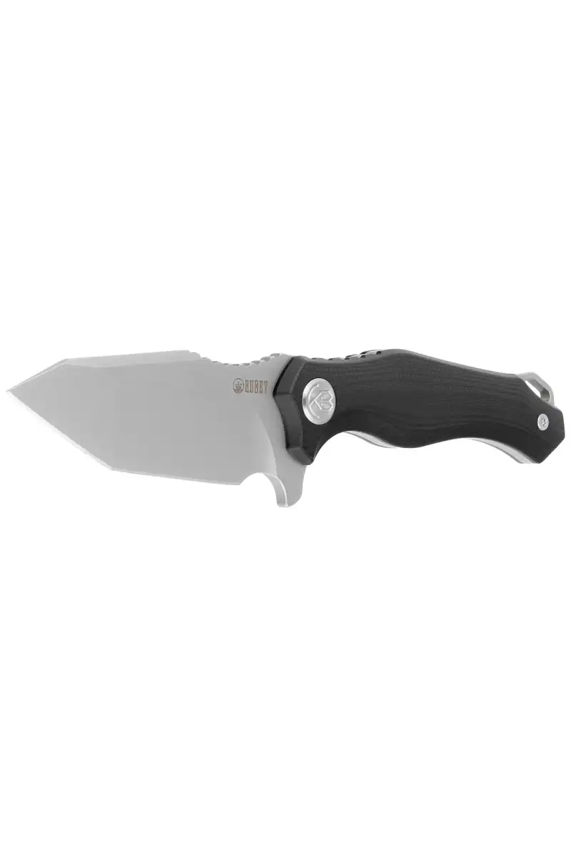 Nóż Kubey Knife Golf Black G10, Beadblasted AUS-10 (KU230C)