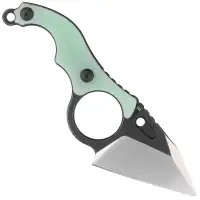 Nóż Kubey Knife Hippocam Jade G10, Two Tone D2 (KU166B)