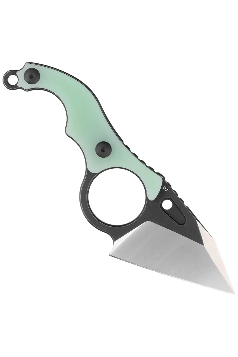 Nóż Kubey Knife Hippocam Jade G10, Two Tone D2 (KU166B)