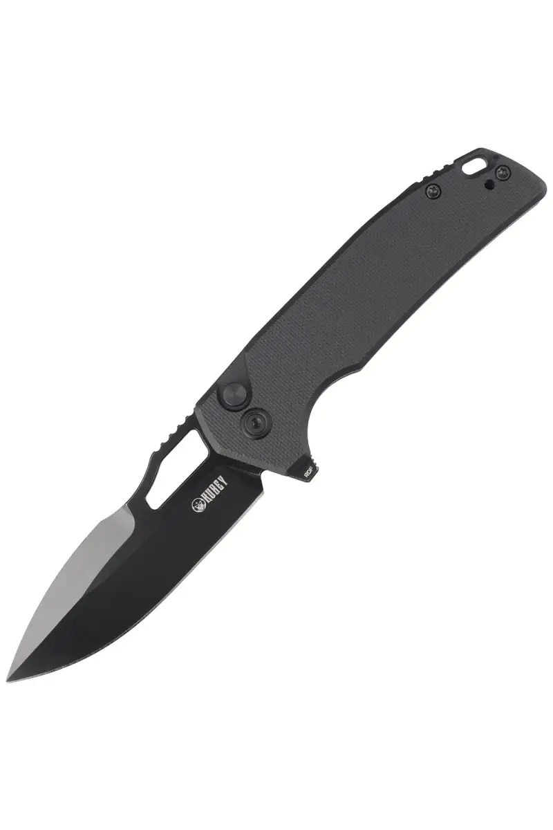 Nóż składany Kubey Knife RDF Black G10, Blackwash AUS-10 by HYDRA Design (KU316A)