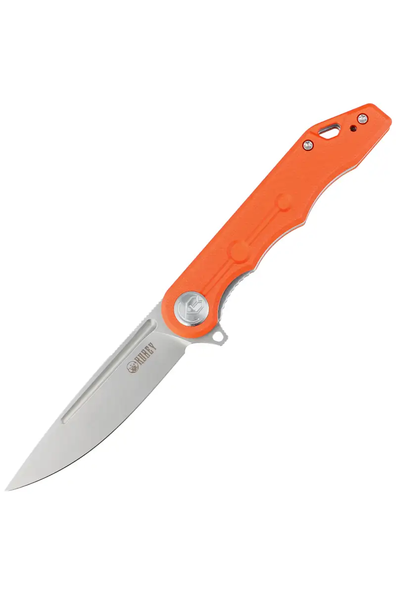 Nóż składany Kubey Knife Mizo Orange G10, Bead Blast AUS-10 by Tiguass (KU312I)