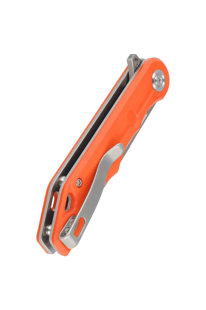 Nóż składany Kubey Knife Mizo Orange G10, Bead Blast AUS-10 by Tiguass (KU312I)