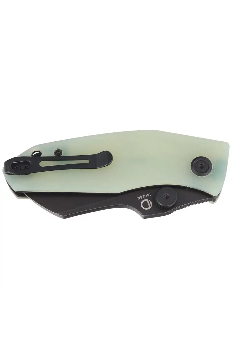 Nóż składany Kubey Knife Monsterdog Jade G10, Darkwashed 14C28N by Dmitry Osarenko (KU337C)
