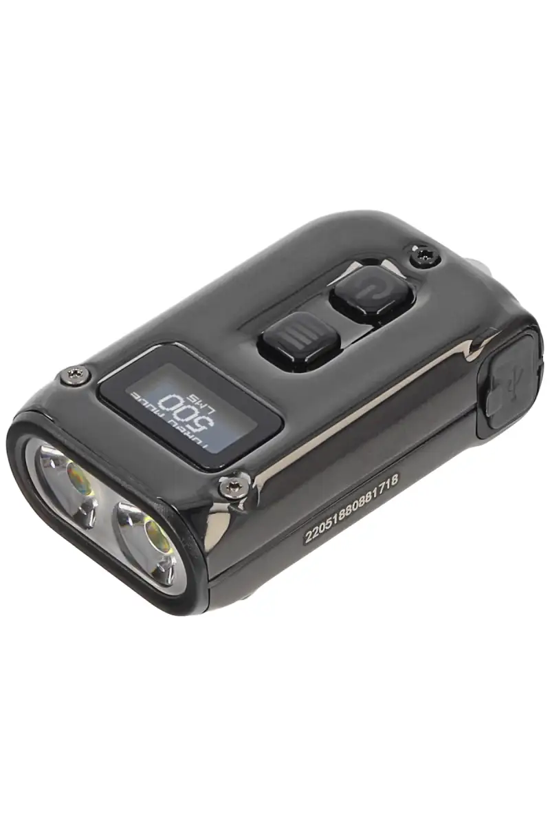 Latarka brelok NiteCore 500lm, Li-ion Battery / 280mAh, stainless steel (TINI2 SS)