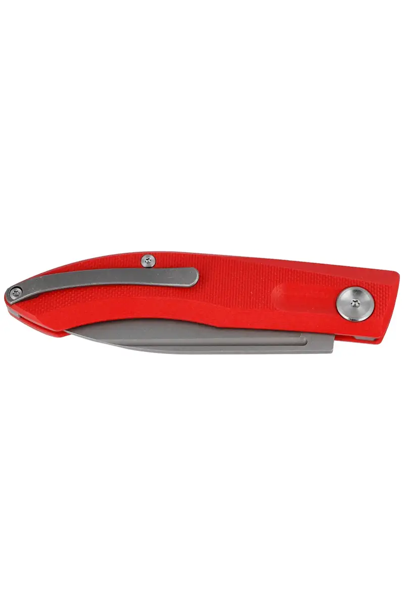 Nóż składany Real Steel Stella Red G10, Greywash VG-10 by Poltergeist Works (7053)