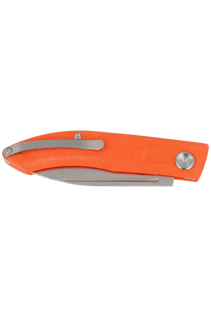 Nóż składany Real Steel Stella Orange G10, Stonewash VG-10 by Poltergeist Works (7052)