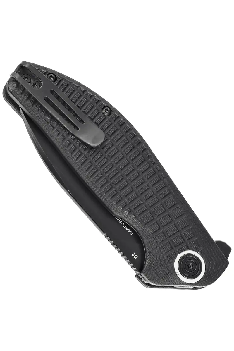 Nóż składany BlackFox Acutus Black G10, Black PTFE D2 by Grigorii Matveev (BF-764 BB)