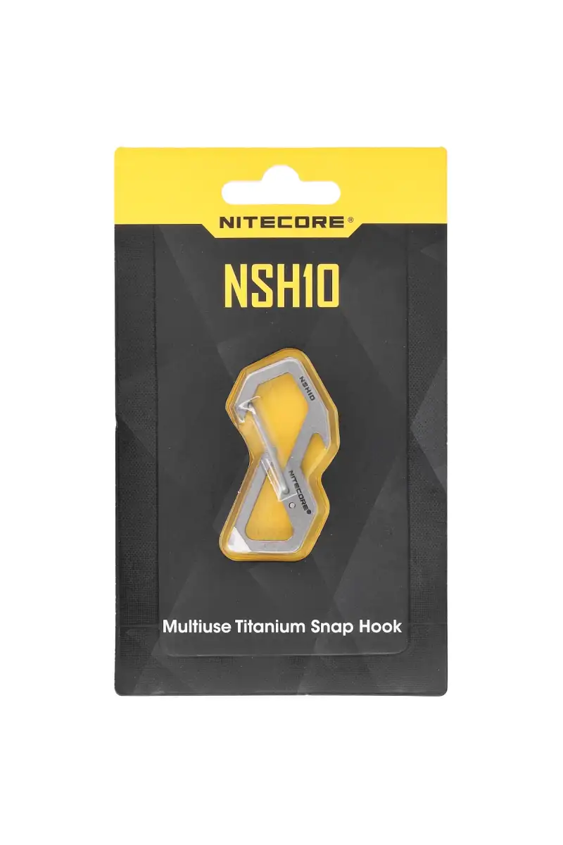Karabińczyk NiteCore Multiuse Titanium Snap Hook (NSH10)