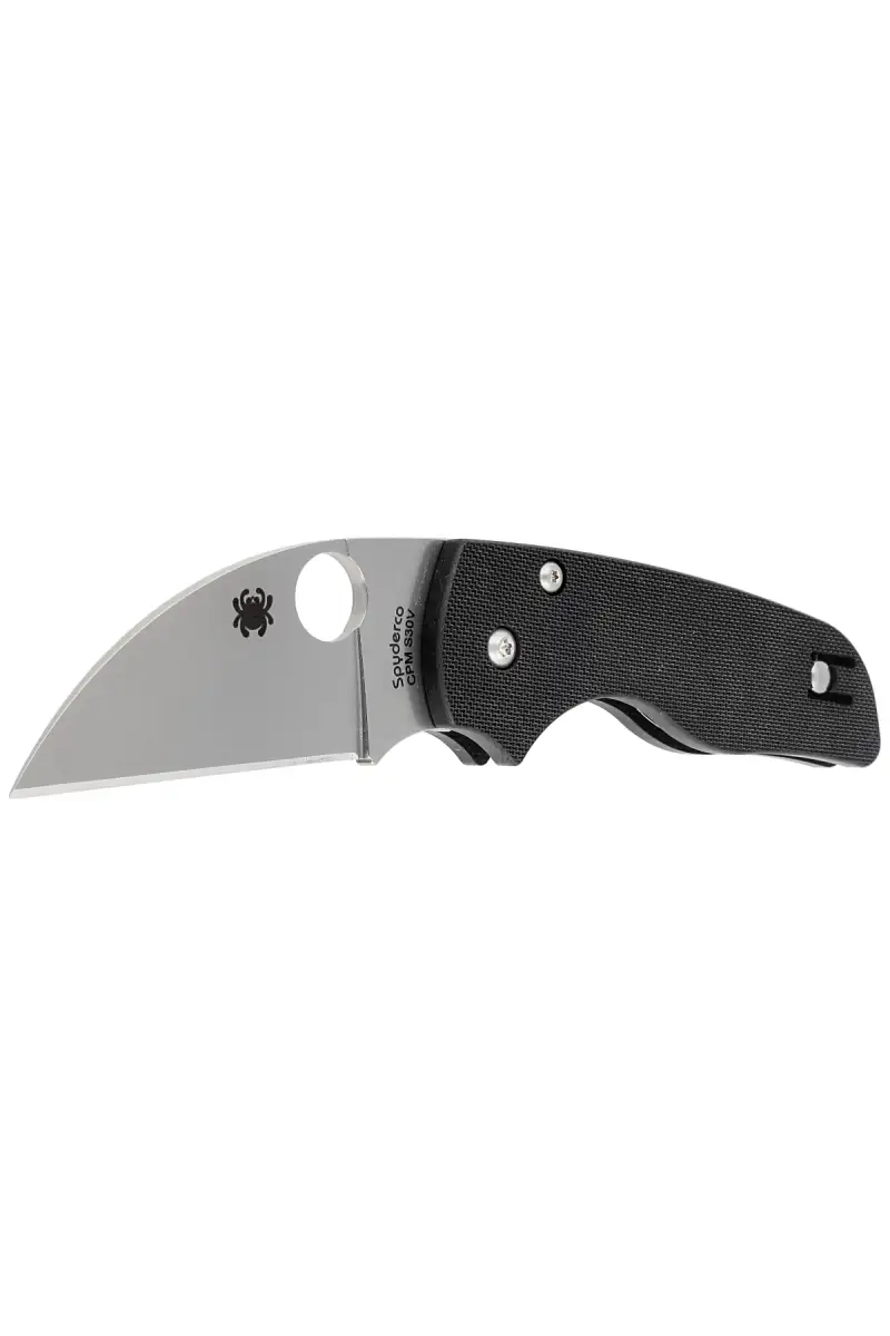 Nóż składany Spyderco Lil' Native Wharncliffe Black G10, Satin CPM S30V (C230GPWC)