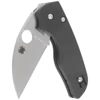 Nóż składany Spyderco Lil' Native Wharncliffe Black G10, Satin CPM S30V (C230GPWC)
