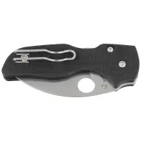 Nóż składany Spyderco Lil' Native Wharncliffe Black G10, Satin CPM S30V (C230GPWC)