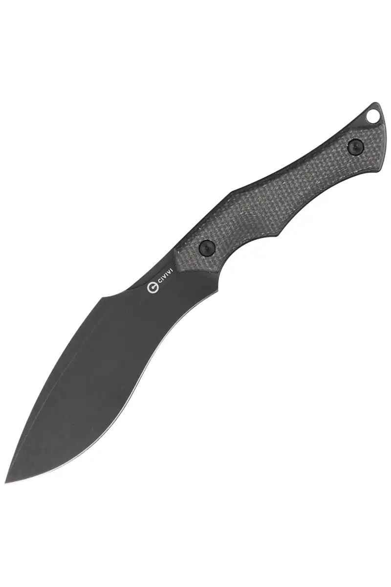 Nóż Civivi Vaquita II Dark Green Canvas Micarta, Black Stonewashed Nitro-V by Nate Matlack (C047C-3)