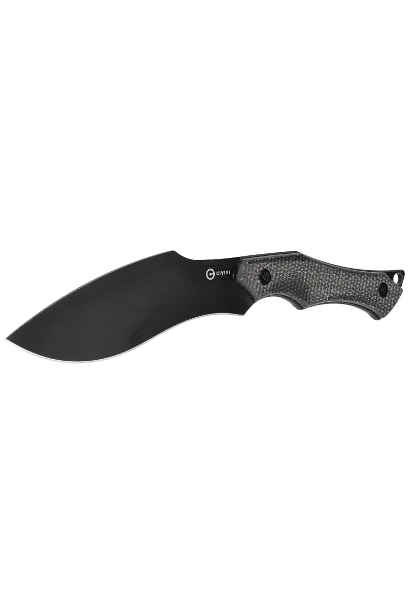 Nóż Civivi Vaquita II Dark Green Canvas Micarta, Black Stonewashed Nitro-V by Nate Matlack (C047C-3)