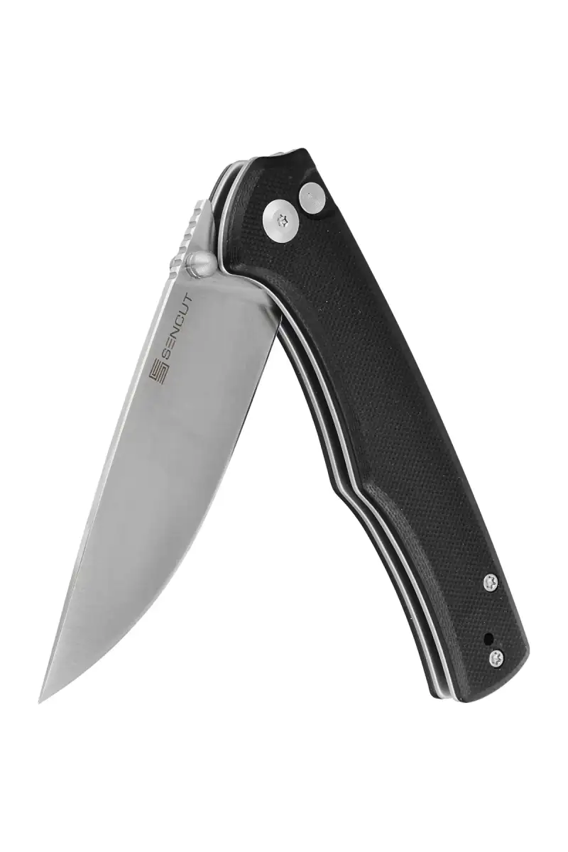 Nóż składany Sencut Crowley Black G10, Satin D2 (S21012-4)