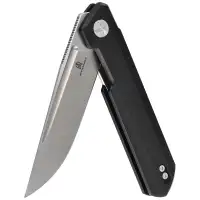Nóż składany Bestechman Dundee Black G10, Stonewash / Satin D2 by Ostap Hel (BMK01A)