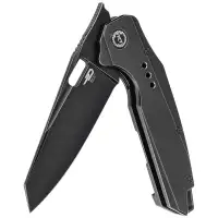 Nóż składany Bestech Nyxie Black Titanium, Black Stonewashed CPM S35VN by Todd Knife and Tool (BT2209B)