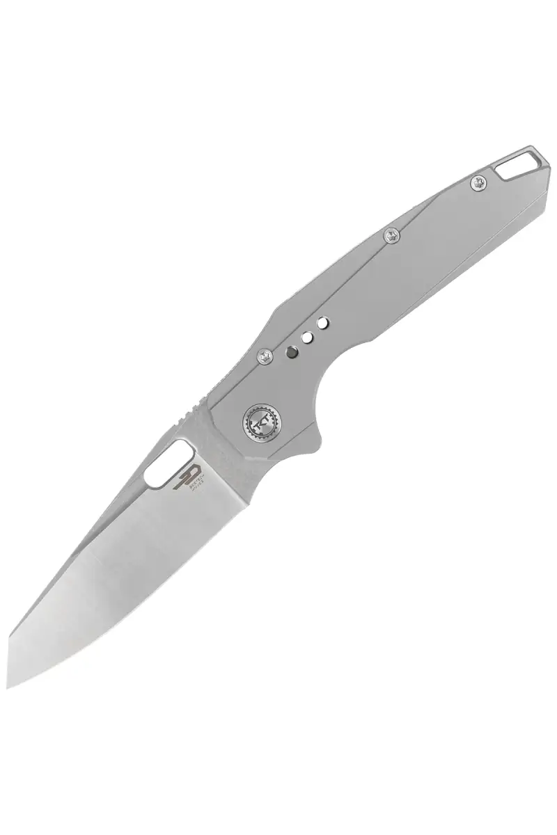 Nóż składany Bestech Nyxie Grey Titanium, Stonewashed/Satin CPM S35VN by Todd Knife and Tool (BT2209A)