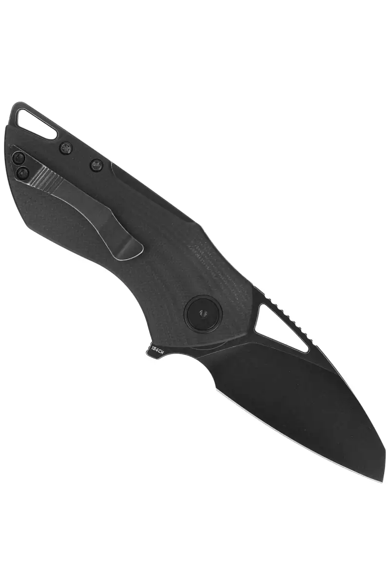 Nóż składany Bestech Riverstone Black G10, Black Stonewashed 154CM by Frank Grissom (BL03C)