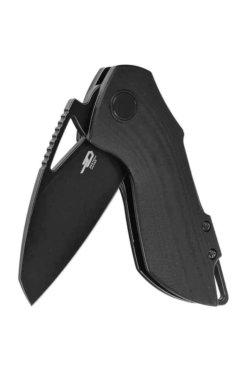 Nóż składany Bestech Riverstone Black G10, Black Stonewashed 154CM by Frank Grissom (BL03C)