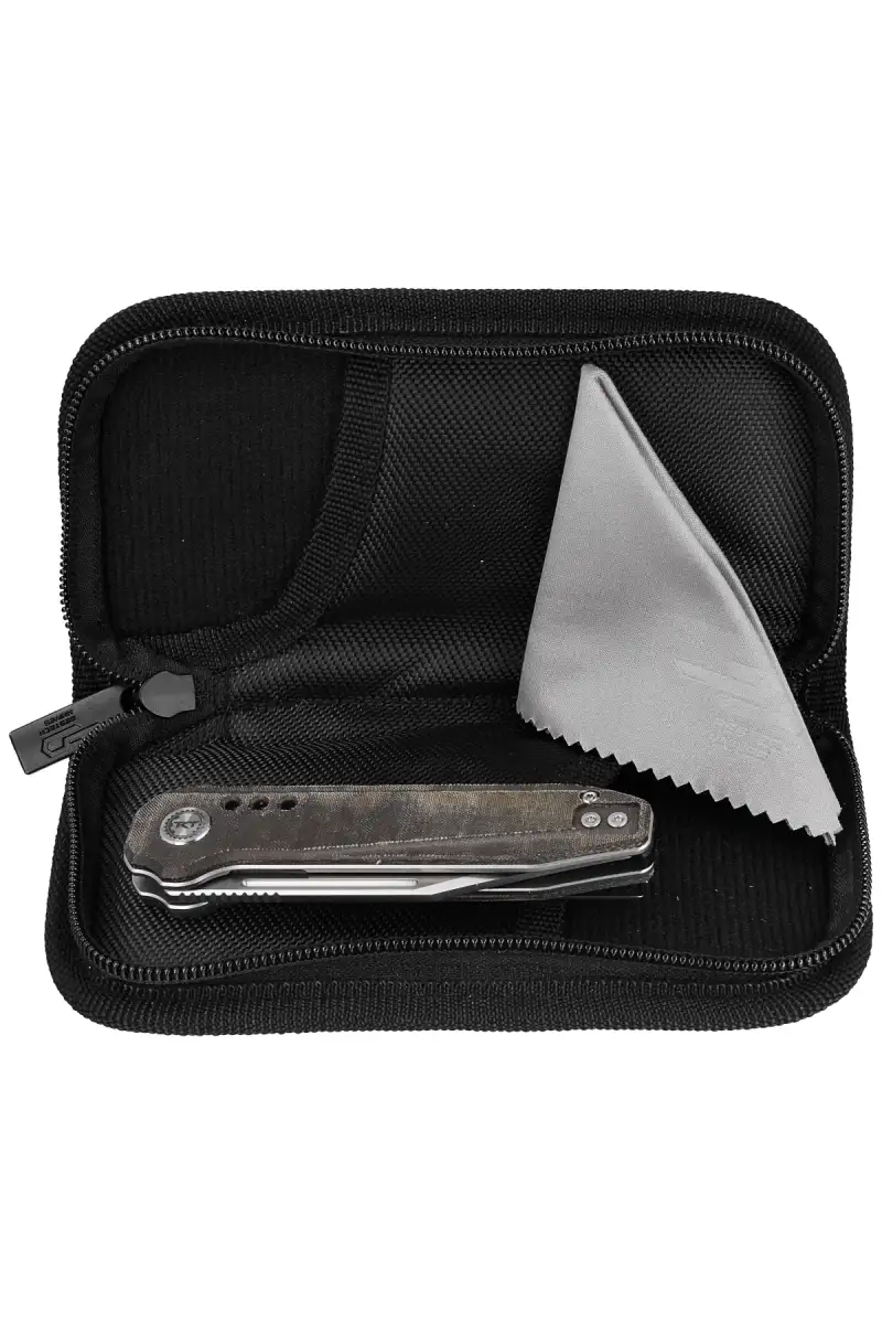 Nóż składany Bestech Syntax Green Micarta, Stonewashed / Satin 154CM by Todd Knife and Tool (BG41E)