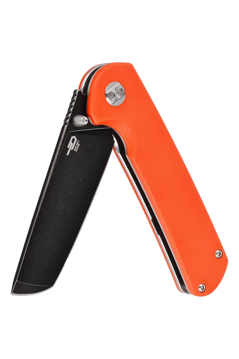 Nóż składany Bestech Sledgehammer Orange G10, Black Stonewashed D2 (BG31A-2)