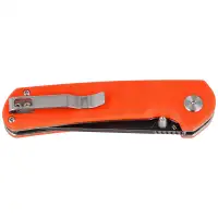Nóż składany Bestech Sledgehammer Orange G10, Black Stonewashed D2 (BG31A-2)