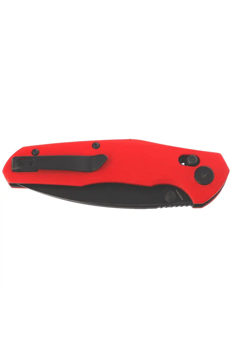 Nóż składany Bestechman Ronan Red G10, Black Titanized Stonewashed 14C28N (BMK02J)
